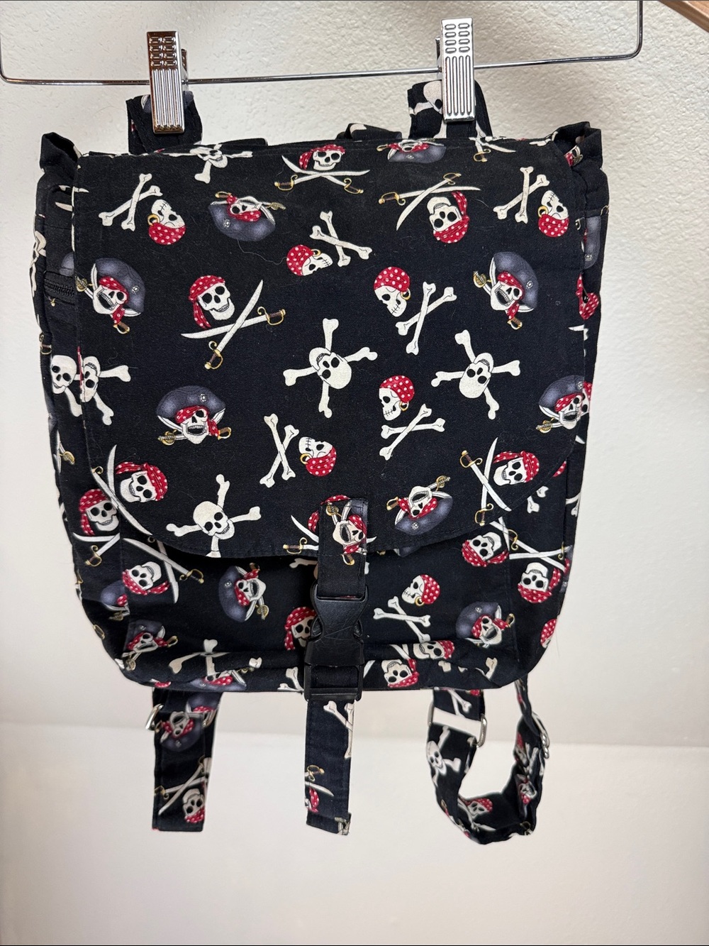LARA HOWE DESIGNS Pirate Backpack School Bag